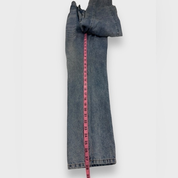 & Other Stories Los Angeles Atelier Light Acid Wash Denim Jeans Size 25 - Picture 10 of 12